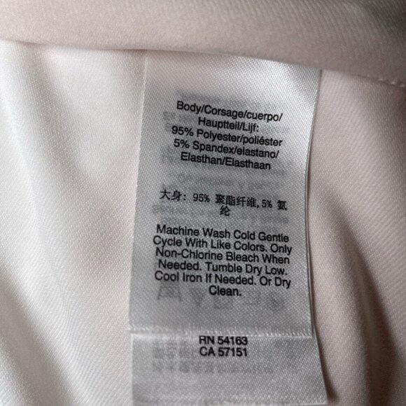 DKNY Pink and Black Sleeveless Wrap Blouse sz L - Picture 5 of 5